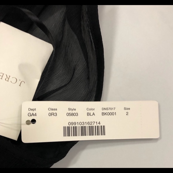 J. Crew Silk Chiffon Megan Gown - Picture 6 of 9